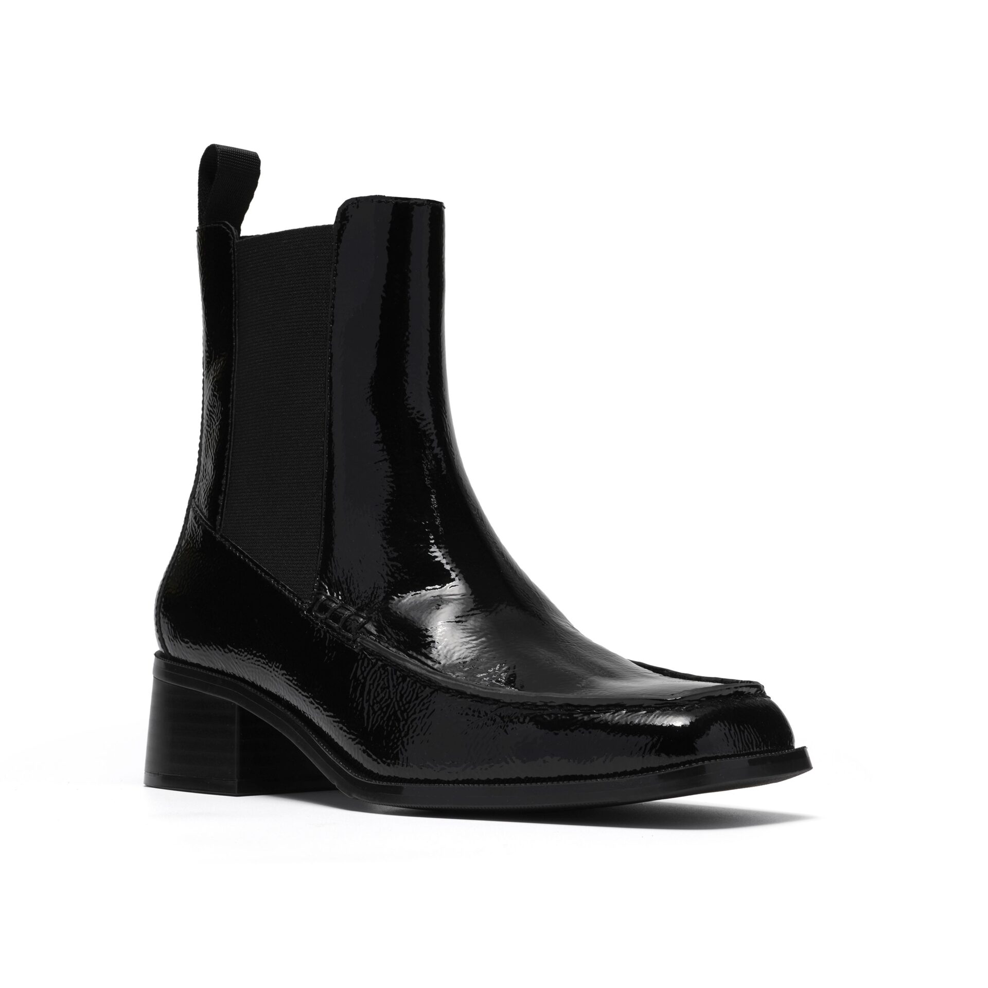 Γυναικεία μποτάκια Clarks Moseley Up Black patent 4 Γυναικεία μποτάκια Clarks Moseley Up Black patent - Image 4