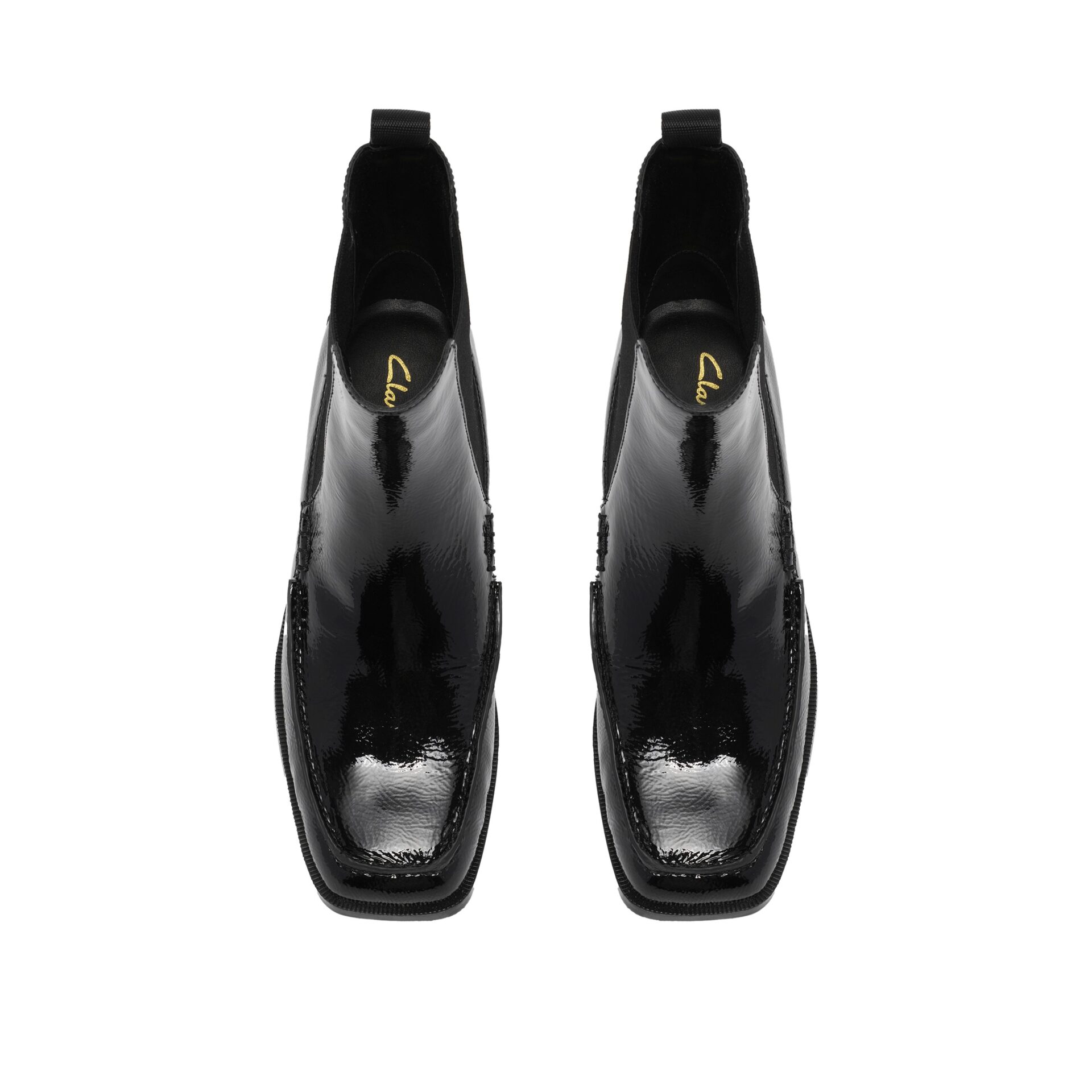 Γυναικεία μποτάκια Clarks Moseley Up Black patent 6 Γυναικεία μποτάκια Clarks Moseley Up Black patent - Image 6