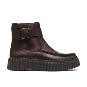Γυναικεία μποτάκια Clarks Torhill Buckle Dark brown