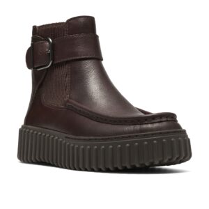 Γυναικεία μποτάκια Clarks Torhill Buckle Dark brown